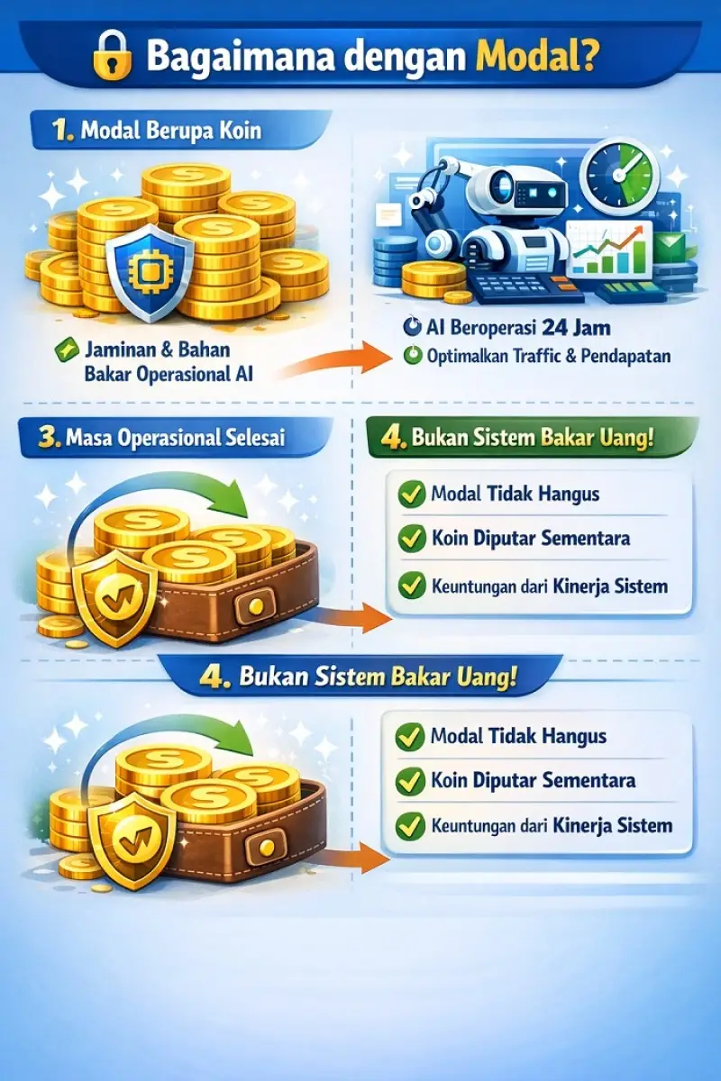 Bagaimana dengan modal di ShortPro?