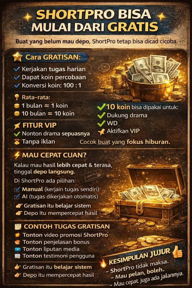 Mulai gratis di ShortPro